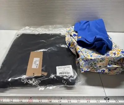 Size M dress and L women’s sweater