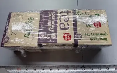 (3) 7pk rose black goji berry tea exp:07/26