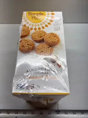 3pk simple mills toasted person cookies exp:01/26