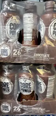 (2) 12pk core power chocolate exp:06/26