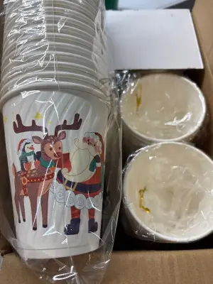 120pk Christmas cups