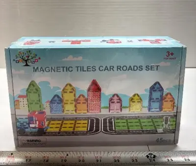 45pc magnetic tile set