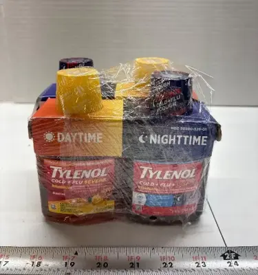 (2) 2pk Tylenol cold + flu exp:03/26