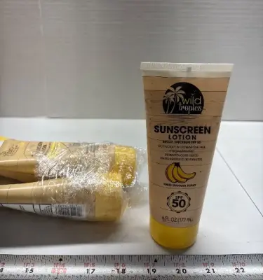 (4) 6fl oz 50SPF lotion sunscreen