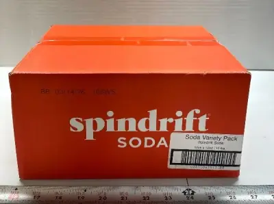 12pk Spindrift soda variety pack exp:03/14/26