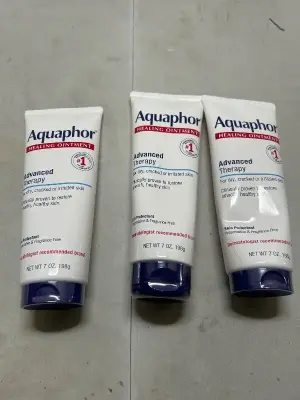 3 ct 7 oz tubes of aquaphor