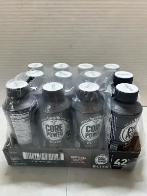 12 pack core life elite chocolate flavor BB 05/15/26