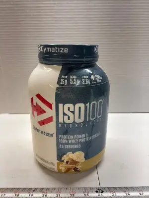 3Lb ISO100 Protein Powder exp:03/26