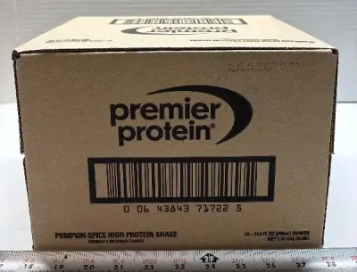 12pk Pumpkin Spice premier protein exp:07/26