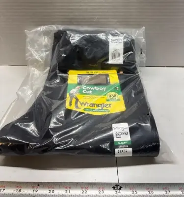 31x32 cowboy cut wrangler jeans