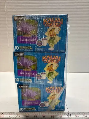 30ct keurig Kauai coffee exp:03/27