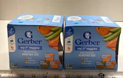 (2) 6pk my 1st veggies starter kit exp:02/26