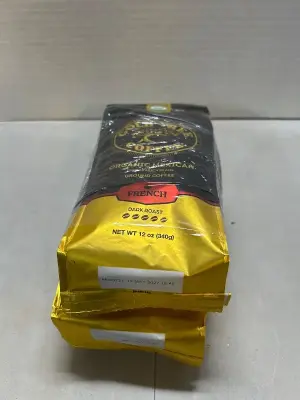 2 ct organic mexican ground coffee dark roast