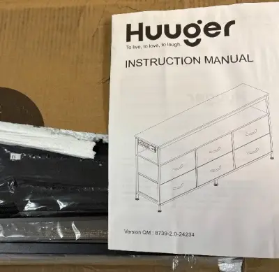 TV stand (box has been opened)