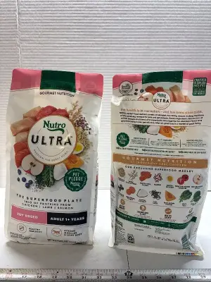 (2) 3.5Lb toy breed dog food exp:03/26