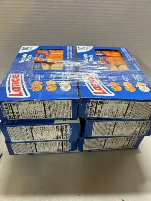 8 10 packs pf lance crackers 01/24/26