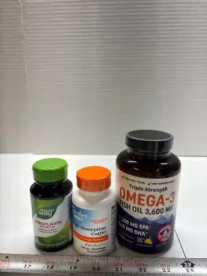 Riboflavin, CoQ10 and fish oil exp:2027