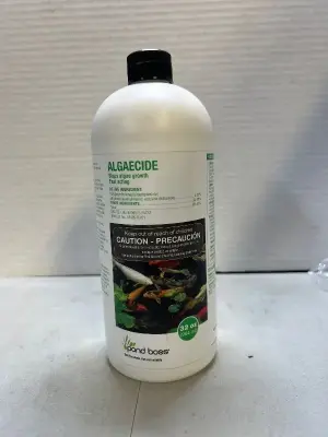 32 oz of algaecide fast acting stopper of algae growth