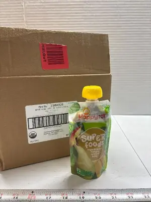 16pk variety pack happy tot super foods exp:03/26