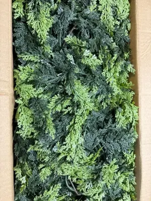 2pc artificial cedar garland