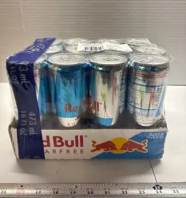 12pk redbull sugar free exp:12/26