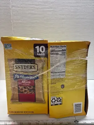 (2) 10pk mini pretzels exp:02/26