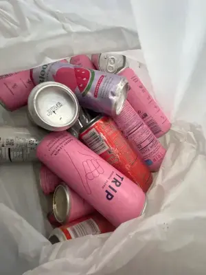 lor of various drink and exp dates