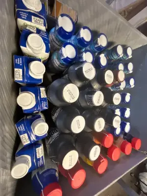 lot of various protein drinks with various exp dates