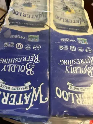 2 12 packs of blackberry lemonade waterloo 10/26