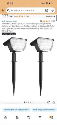 solar outdoor lights