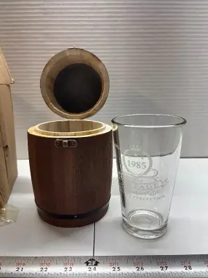 (2) 1985 birthday glasses