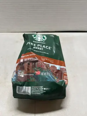 28 oz of starbucks pike place roast medium roast ground coffee