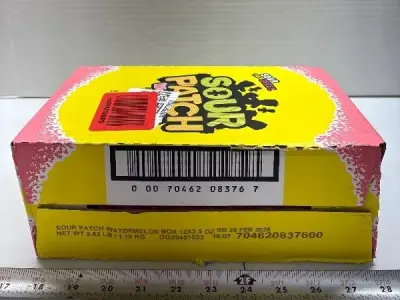 12pk watermelon sour patch kids exp:02/26