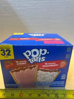 Pop tarts cherry/strawberry (32ct)(02/28/26)