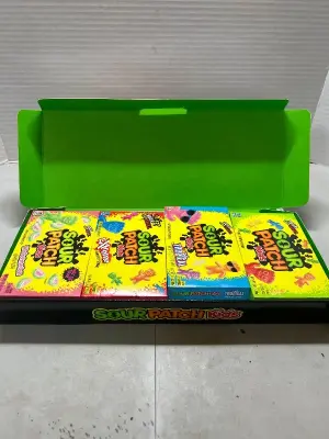 8 packs of sour patch variety