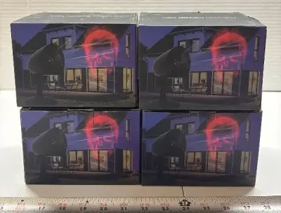 4ct Halloween projectors