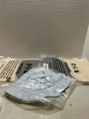 2 2 packs of beanies and a baby bucket hat