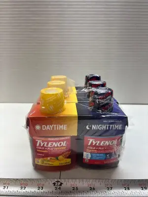 (3) 2pk Tylenol Daytime and nighttime exp:03/26
