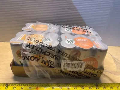 Orange V8 energy drinks ((24ct)(05/02/26)