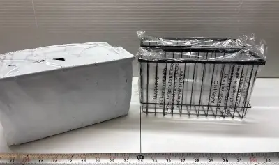 4pk adhesive wall shelves