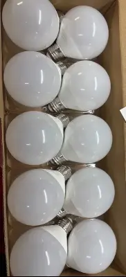 10pk G25 LED bulbs
