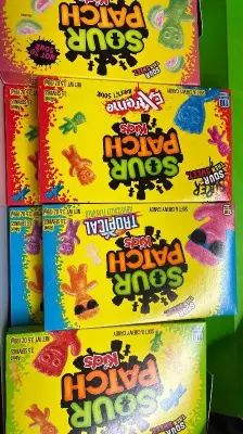 (2) 8pk sour patch kids exp:02/26