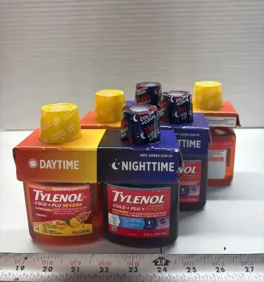 (3) 2pk Tylenol cold + flu exp:03/26