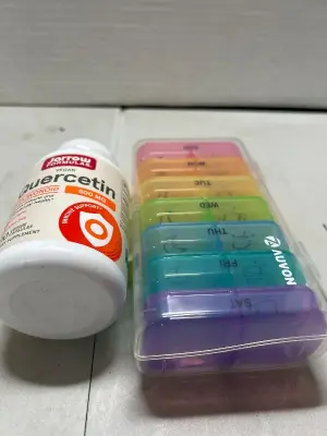 pill organizer and immune support supplement