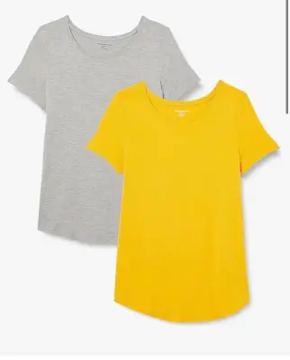 (5) 2pk size s women’s shirts