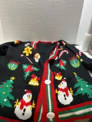 XL christmas cardigan