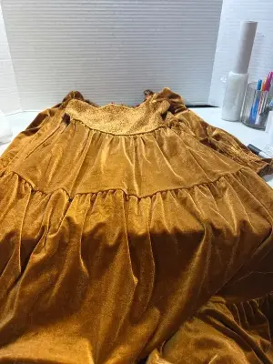 size small velvet dress