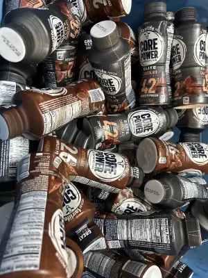 Tote of fair life core power chocolate protein shakes (06/27/26)