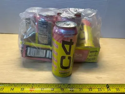 C4 energy drinks strawberry (10ct)(02/2027)