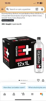 Essential alkaline water (12ct)(09/04/27)